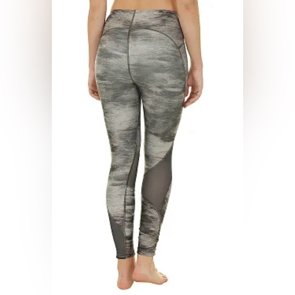 Under Armour Gray Leggings with Mesh Panels - Picture 6 of 8